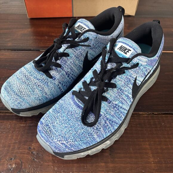 Nike Flyknit Air Max Chlorine Blue Running Shoes main image 4